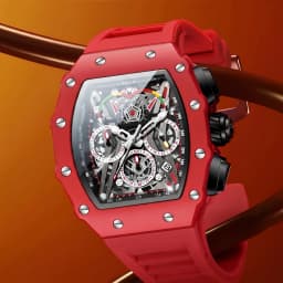 ONOLA Watch Men's Multi Functional Wine Bucket Watch Sports Quartz Watch Waterproof Luminous Silicone Strap
