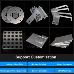 1060 Aluminum Plate Metal Sheet Thick 2mm 2.5mm 3mm 4mm Aluminum Square Plate 50x50 100x100 150x150 200x200 200x300 300x300mm