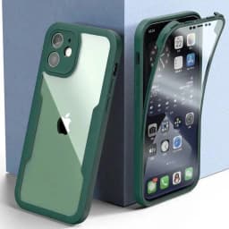 360 Full Body Front+Back Clear Case For iPhone 16 15 14 13 11 12 Pro Max XS X XR 7 8 Plus SE 2022 Silicone Shockproof Cover