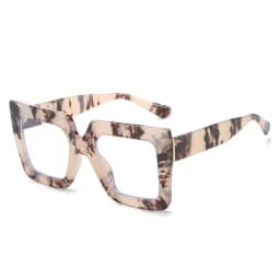 Popular Square Glasses Frame for Women Large Deocration Optical Frames Ladies