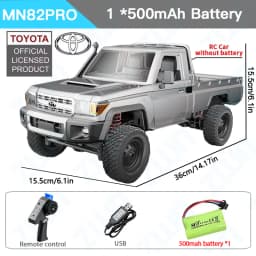 ZWN MN82 MN82S LC79 1/12 Full Scale RC Pickup Short Truck 4WD Remote Control Climbing Off-road Car Toys for Kids Christmas Gifts