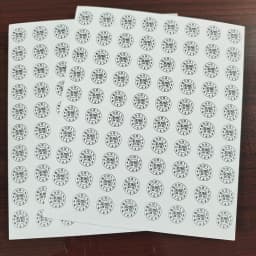 160pcs 1cm QC PASS Expire Date Sticker Brittle Paper Warranty Void Label Repair Valid Year Month Tamper Evident Security Seal
