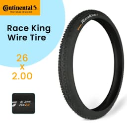 Continental MTB Tire Race King 26 27.5 29 2.0 2.2 Tire Rim 180TPI Bicycle No-Folding Tire Steel Wire Tyre Anti Puncture