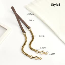 Bag chain crossbody shoulder strap durable bag belt replacement bag modification bag chain accessories