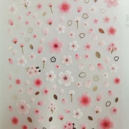 Korean Import Suatelier Brand Sonia Mini Sakura Nail Stickers  DIY Scrapbooking Diary Stationery Stickers Supplies