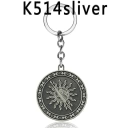 Dragon House Keychain Targaryen Dragon Shape Keyring for Fan Collection Accessories Friends Gift