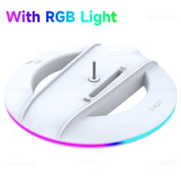 Vertical Cooling Stand with RGB Light for PS5 Slim Disc/Digital Edition Console Anti-Slip Base Bracket Holder for PS5 Accessorie