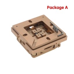 80mm/90mm Aluminium Alloy BGA Reballing Station Kit 90*90mm BGA Reballing Station with 10/PCS BGA Universal Stencil Solder Balls