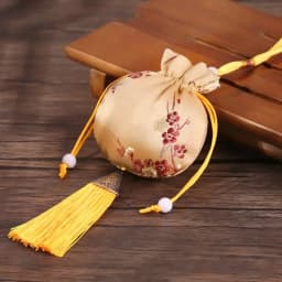 Dragon Boat Festival Sachet Plum Flower Pattern Pouch Hanfu Decoration Brocade Ethnic Style Jewelry Storage Bags Graduation Gift