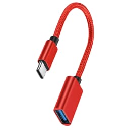 USB-C to USB Adapter, USB-C Male to USB Female OTG Data Cable for Smartphones, Tablets, Laptops & More