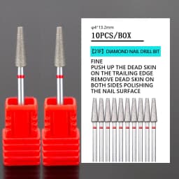 Tungsten Steel Nail Drill Bits Milling Cutter For Remove Nail gel Diamond Drill Bits For Remove Dead Skin Burrs Bits