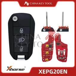 Xhorse XEPG20EN Super Remotes PCB with XT57B Super Chip with Shell for Peugeot Citroen
