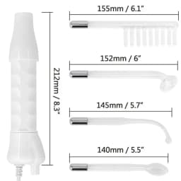 Portable High Frequency Facial Machine Wand Handheld Electric Face Skin Beauty Tools Acne Treatment Device