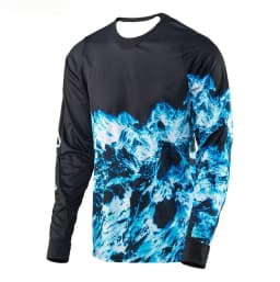 3D Printed Off-road Motorcycle Long T-shirt Cycling Jersey Fashion Comfortable Mountain Bike Riding Suit Men Quick Drying Top