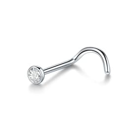 1/5PCS Titanium 1.5/2/2.5/3mm Gem Nose Stud Piercing Earring Gold Color Nose Screw Prong CZ Nose Nostril Piercings Retainer Gift
