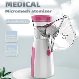 Outdoor Portable Atomizer Kids Adult Saving Emergency Device Nebulizer Silent Mesh Mini First Aid Kit Handheld Asthma Inhaler