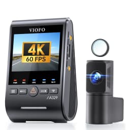 VIOFO A329S 2CH 4K 60FPS+2K HDR GPS Wi-Fi 6 Dash Cam with Sony STARVIS 2 Sensor, Support SSD Storage, Low Power Impact Detection