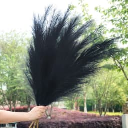 1Pcs 120cm Artificial Reed Flower Bouquet Plume Pampas Grass Dried Flowers For Home Room Decor Wedding Birthday Party Supplies