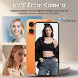 K-Touch A17 Pro Max Mobile Phones Smartphone Android 15 Cell Phone 7.3 Inch 22G+2TB 16+48MP Camera 5G Dual Sim 7800mAh Fingerprint Unlocked Global Version Cellphones