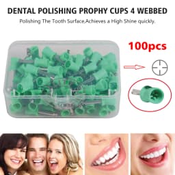 Dental Cordless Electric Hygiene Prophy With LCD Screen 4:1 Contra angle/Nose Cone Handpiece/Prophy Angles/Polish Cups