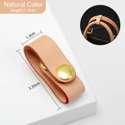 CRAZYSMITH Shortened Straps Fastening Buckles Converted Straps Underarm Accessories Bag Straps Adjusters for LV Nano Bucket Bag
