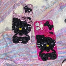 Rhinestone Bling Crystal Phone Case Chain for IPhone17 16 12 13 14 15Pro Max X Xs XR 7 8 Plus SE 2 3 10 Transparent Bumper Cover