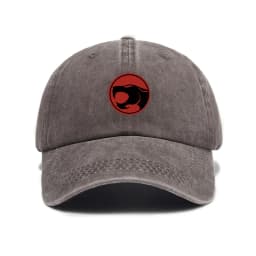Printing Thunder Cats Washed Cotoon Baseball Cap Unisex Outdoor Adjustable Casual Retro Soft Top Dad Cap