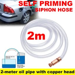 Self Suction Oil Pump Copper Filler Pipe Manual Pumping Oil Pipe Fittings Siphon Connector Fuel Water Shaker Siphon