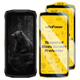 2PCS/Set Ulefone Armor 34 pro 27 26 25 24 23 22 Mini 20 HD Anti Fingerprint Tempered Glass Screen Protector Anti-Scratch Glass