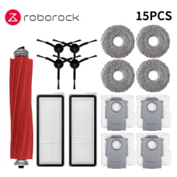 Roborock Q Revo MaxV / Q Revo S / Q Revo Pro Robot Aspirador Accesorio Bolsa De Polvo Cepillo Lateral Principal Filtro HEPA Paño
