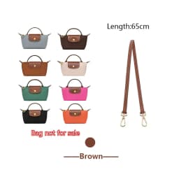 Shoulder Strap For Longchamp Mini Pouch Handbag Slung Bag Shoulder Strap Bag Belt Without Punching Modification Bag Accessories