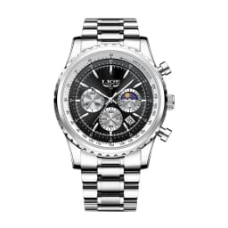 2026 LIGE Top Brand Luxury New Men Watch Quartz Man Watches Waterproof Luminous Watch for Men Date Chronograph Sport Wristwatch
