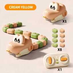New Electric Remote-Controlled Snake Magnet Car,Parent-Child Interactive MultiPlayer Battle Toy,Christmas Birthday Gift for Kids
