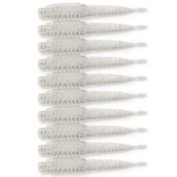 10PCS Soft Lures 6.5cm 7.5cm 8.5cm Thread TPE Worm Jig Hook Carp Fishing Crankbait Pesca Swimbait Gear Fishy Flavor Silicon Bait