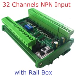 16/32/48CH NPN/PNP Optically Isolated Input Switching Digital Collector Board RS485 Modbus 24DIA16_24DIB32_24DIC48