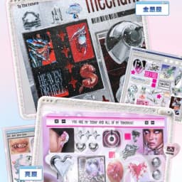 Cyberpunk Theme Die-Cut Stickers Book Electronic Retro Decorative Stickers for DIY Diary Scrapbook Stationery Phone Case