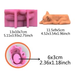 3D Animal Flowerpot Pen Holder UV Crystal Epoxy Mold Elephant Cement Plaster Clay Resin Silicone Mould DIY Crafts Casting Mold