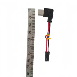 Magnetic Backplate Phone Holder Type-C Adapter 90-Degree Angled Charging Cable USB Plug Fast Charging Connector with Customizable Length