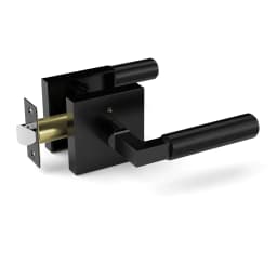 Viladepot Privacy Door Handle Keyless Reversible Door Lock Hardware Door Lever Bedroom Bathroom Left&Right Door Knob
