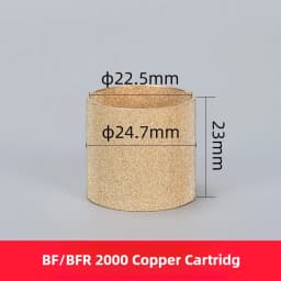 HEBAI AFR BF BFR GFR AW AF 2000 3000 4000 5000 Pneumatic Air Filter Element Copper Cartridge Fiber Filter Element Air Treatment