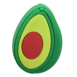 1pcs PVC Shoe Charms Pineapple Grape Carrot Strawberry Watermelon Avocado Buckle Clog Hole Slipper Ornaments Kids Party Gift