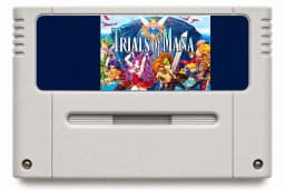 Trials of Manas Premium 16-Bit Action RPG Retro Game Card English Edition with Box SRAM Battery / FRAM Chip Saving Cartridge
