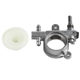 Chainsaw Oil Pump With Worm Drive Gear Kit/set For 2500 3800 Chainsaw Replace Spare Parts 25CC/38CC Garden Tool