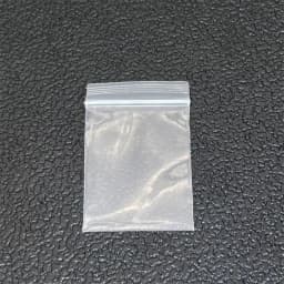 11* White Thick Mini Ziplock Bag 100pcs/pack, Clear Big to Small ZIP Bag Plastic Sealed Bags Waterproof, Jewelry Packing Display