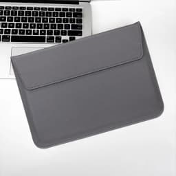 Customized Name PU Leather Men's and Women's Laptop Case Bag 13/15 English Computer Stand Computer Bag