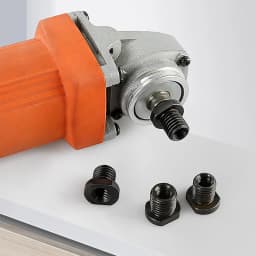 Angle Grinder Attachment Adapter,M10 to M14/M16,Black Quick Change Polisher Interface Connector Practical Thread Converter