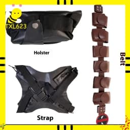 Deadpool Cosplay Adjustable Belt for Adults And Children Halloween Fancy Dress Accessory Party Prop Superhero Costume Detail