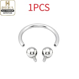 1/5PC G23 Titanium Nose Rings Piercings Lip Eyebrow Ear Septum Helix Cartilage Septum Body Jewelry Piercing Labret Nariz C Rod