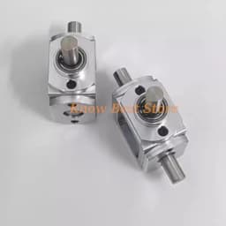 Small 1:1 T Type Cross Commutator Shaft Diameter 10mm Right Angle Drive Gearbox Bevel Gearbox Rotation