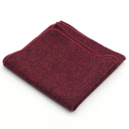 Classic Wool Pocket Square 25CM Solid Color Black Handkerchief For Men Vintage Hankies Tuxedo Suit Accessories Neckties Cravat